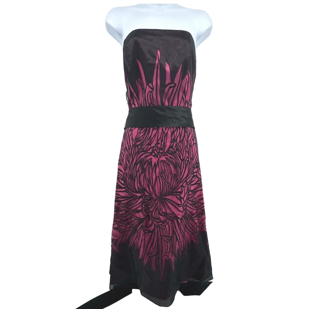 Dessy Collection Strapless Formal Dress Strapless HOCO Elegant Cocktail  Gala 10